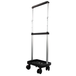 Chariot en plastique pliable et chariot à provisions chariot à provisions portable chariot de marché pliant à la main chariot portable - Product Image 3