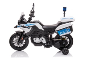 Moho de policía con licencia para niños, motocicleta eléctrica con batería de 12V, coche de paseo para bebé, 2022 - Product Image 3