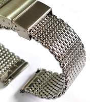 Bracelet de montre en acier inoxydable Milan Mesh, réglable, de luxe, étanche, à dégagement rapide, boucle magnétique respirante, vente chaude