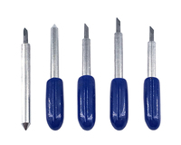 Cortador de tarjeta IC de 30, 45, 60 grados, enrutador CNC Bit Roland plóter Blade