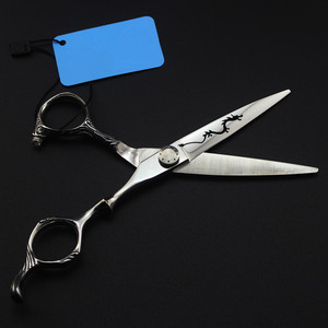 Tùy Chỉnh Nhật Bản 6 ''Hollow Rồng Cắt Tóc Salon Kéo Cắt Cắt Tóc Makas Tóc Cắt Kéo Cắt Tóc Cắt Tóc Kéo Làm Tóc Kéo Kéo - Product Image 6