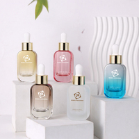 Bouteille de lotion en or personnalisée unique de 15ml 30ml 50ml 100ml 120ml pour les soins de la peau