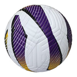 Balones de Fútbol Aiju de Cuero PU Inflables al Por Mayor Baratos con Logo Personalizado Tamaño 4 y 5 Bobinado de Nailon - Product Image 3