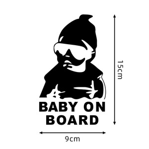 Pegatina de bebé <span class=keywords><strong>a</strong></span> <span class=keywords><strong>bordo</strong></span> <span class=keywords><strong>para</strong></span> <span class=keywords><strong>coches</strong></span>, calcomaní<span class=keywords><strong>a</strong></span> de señal, sin necesidad de ventosa o imanes, adhesivo fuerte, reflectante, impermeable, extraíble - Product Image 6