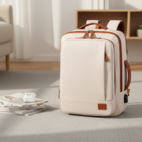 Sac à Dos Oxford Imperméable pour Femmes, Idéal pour les Affaires, le Travail Quotidien, l'Université, les Voyages et les Loisirs, avec Doublure en Polyester, Conçu pour les Étudiants et les Professionnels