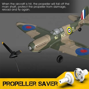 Avión RC Volantex <span class=keywords><strong>Spitfire</strong></span> 4CH XPilot con Estabilización RTF, Envergadura de 400 mm, con Alerón, Espuma EPP, Control Remoto y Giroscopio - Product Image 5