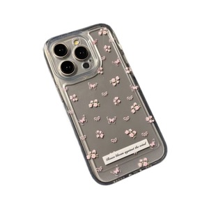 Funda protectora completa suave con diseño floral pequeño rosa compatible con iPhone 15 16 Pro Max, recorte preciso, 13 14 15 Pro, 11 XS Max - Product Image 5