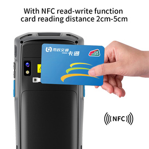 Máy tính di động thiết bị đầu cuối dữ liệu thông minh Collector cầm tay Android 9 Máy Quét Mã Vạch Octa lõi 2.0GHz 4 gam NFC ngành công nghiệp PDA - Product Image 5