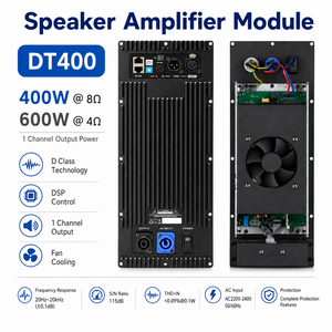 Modulo Amplificatore di Potenza Digitale Professionale DT400 400W <span class=keywords><strong>Classe</strong></span> D con Controllo Velocità Ventola - Product Image 4