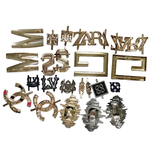 Hebillas <span class=keywords><strong>de</strong></span> Sandalias para Mujer <span class=keywords><strong>de</strong></span> Aleación <span class=keywords><strong>de</strong></span> Zinc con Pedrería y Lentejuelas, Personalizables, <span class=keywords><strong>de</strong></span> Alta Calidad, Elegantes y Lujosas, Decoraciones Doradas para Zapatos JQR - Product Image 5