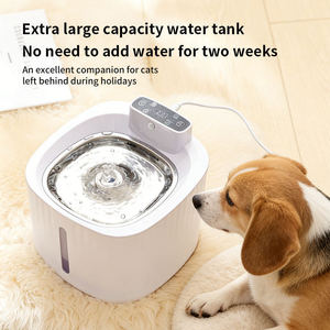 Bebedero <span class=keywords><strong>Inteligente</strong></span> para Mascotas, Perros y Gatos, Dispensador de Agua Automático de Acero Inoxidable, con Batería - Product Image 2