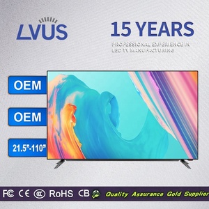 ทีวีสมาร์ทแอนดรอยด์ไร้ขอบ ขนาดสั่งทำได้ OEM 32 43 50 55 60 65 70 75 85 นิ้ว 4K 8K Ultra HD LED OLED QLED พร้อม WiFi - Product Image 3