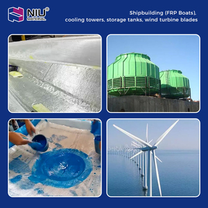 Tessuto in Fibra di Vetro Impermeabile di Alta Qualità per Barche, Grado Marino per Riparazione Scafo Yacht e Costruzione Laminati FRP Marini - Product Image 3
