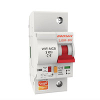 Lifelibero MCB 1P Disjoncteur miniature Tuya Smart Home Product avec télécommande Zigbee On/Off et wattmètre