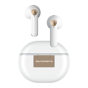 Soundpeats <span class=keywords><strong>Air3</strong></span>ดีลักซ์หูฟังเอียร์บัดสีขาว, หูฟังไร้สายที่ได้รับการรับรองความละเอียดสูงพร้อมส่ง LDAC - Product Image 1