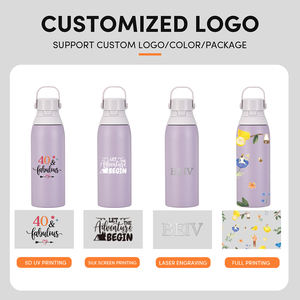 <span class=keywords><strong>Portable</strong></span> personnalisé 500 ml petite bouche couvercle voyage extérieur 304 acier inoxydable isolé sport bouteille d'eau - Product Image 2