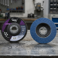 Großhandel 125mm Zirkonoxid-Lamellenschleifscheibe Metall-Schleifscheibe für Edelstahl