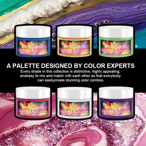 Timesrui 12-Màu 50Ml <span class=keywords><strong>Pearlescent</strong></span> Sắc Tố Dán DIY Epoxy Nhựa Thủ Công Mỹ Nghệ Với Kim Loại Bột Cho Da Sắc Tố & UV Nhựa - Product Image 3