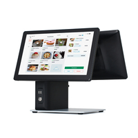 Système de Caisse Tout-en-un de Supermarché 15,6 Pouces avec Écran Tactile Windows, Terminal Point de Vente TPV POS