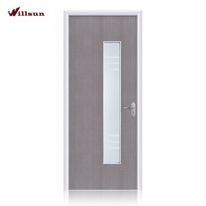 Bonne Qualité Ignifuge Bleu Clair HPL En Bois Écologique Médical D'hôpital De Porte commercial extérieur portes coupe-<span class=keywords><strong>feu</strong></span> en acier - Product Image 5