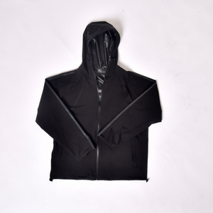Veste coupe-vent imperméable à fermeture éclair pour homme, logo personnalisé, capuche, légère, respirante, pour l'extérieur, hiver, haute qualité, unisexe - Product Image 1