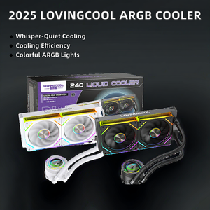 Nouveau Radiateur de Refroidissement ARGB TF 3PIN pour Processeur CPU, Compatible LGA1200 1700 115x AM4 AM5 - Product Image 2