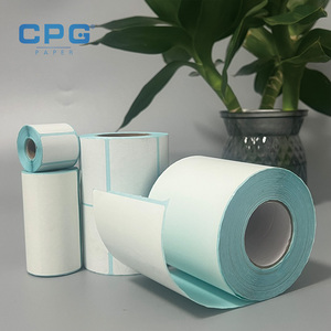 Etiqueta Térmica Personalizada de Alta Calidad, Libre de BPA, Impermeable, de Grado Alimenticio, 40x20 50x30, Rollo de Etiquetas Térmicas Directas con Recubrimiento Superior - Product Image 1