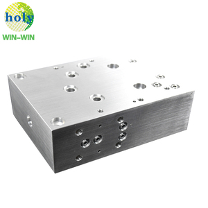 Tùy chỉnh <span class=keywords><strong>CNC</strong></span> nhôm gia công khối bộ phận chải kết thúc với <span class=keywords><strong>CNC</strong></span> gia công khối bộ phận - Product Image 4