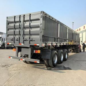 Semi-<span class=keywords><strong>remorque</strong></span> à clôture pour le transport de bétail, acier, 3 essieux, différentes couleurs - Product Image 3