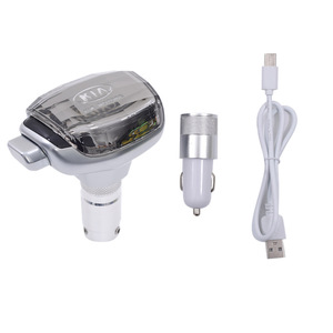 Kia Crystal Gear <b>Shift</b> <b>Knob</b> Silver With Kia Logo Ergonomic Design For Kia Cars - Product Image 4