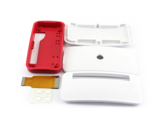 Carcasa Original para Raspberry <span class=keywords><strong>Pi</strong></span> ZERO W - Atractiva, Resistente al Polvo, de Color Rojo y Blanco, Compatible con Raspberry <span class=keywords><strong>Pi</strong></span> - Product Image 1