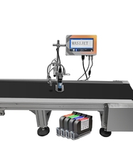 MASIJET Sac d'emballage à fond de bouteille de date en plusieurs langues, imprimante à jet d'encre haute définition entièrement automatique, encodeur multiligne