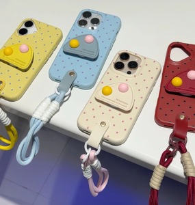 Correa de Muñeca Retro de Tela para Teléfono Móvil, Funda para <span class=keywords><strong>iPhone</strong></span> 11 Pro Max <span class=keywords><strong>12</strong></span> 13 14 15 16 17 Pro Max, Libera tus Manos - Product Image 3