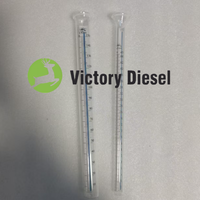 Pièces de banc d'essai : Tubes en verre 45ml, 100ml, 150ml pour banc d'essai d'injection diesel 12PSB