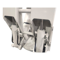 Pince à rouleaux rotative à 360 degrés XMVASTIE haute performance pour chariot élévateur, à moteur diesel, pour empilage facile