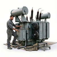 Livraison rapide LEEEC S18-6300-110 6.3MVA 110kV 11kV Transformateur à huile haute tension pour alimentation industrielle