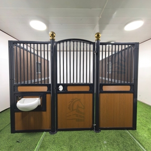 Toptan çiftlik sürme binicilik bambu WPC at Stables ön paneller menteşeli kapı özelleştirilebilir boyutları 3-Year garanti galvanizli - Product Image 6