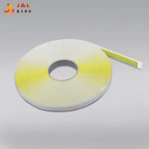 3mm yellow color vacuum bag butyl adhesive tacky tape high temp resistant butyl rubber sealant tape