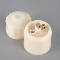 Portalámparas de baquelita LED E27 con tornillo colgante Color amarillo leche seguridad AC 165-265V para tapa médica y cubierta de zapatos