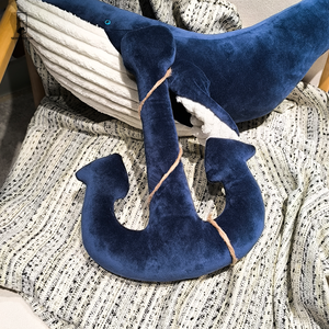 Nouveau gros bateau marin thème marin bleu océan ancre nautique décoratif jeter oreiller pour <span class=keywords><strong>la</strong></span> décoration intérieure - Product Image 6