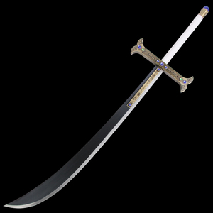 Épée populaire de l'anime <span class=keywords><strong>One</strong></span> <span class=keywords><strong>Piece</strong></span>, Dracule <span class=keywords><strong>Mihawk</strong></span>, accessoire de cosplay, pour collection et décoration - Product Image 5