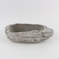 Pot de fleurs en ciment lumineux et artistique, prix d'usine, durable, idéal pour l'intérieur, la serre et le patio