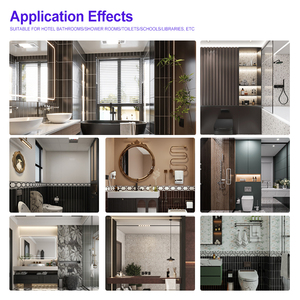 <span class=keywords><strong>Paneles</strong></span> <span class=keywords><strong>de</strong></span> pared SPC <span class=keywords><strong>para</strong></span> baño, panel decorativo interior impermeable <span class=keywords><strong>para</strong></span> tablero <span class=keywords><strong>de</strong></span> ducha <span class=keywords><strong>de</strong></span> Hotel - Product Image 4