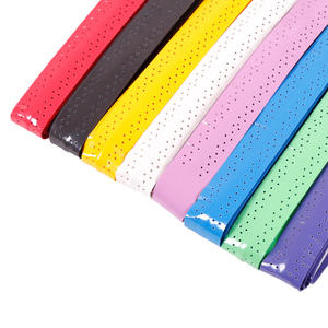 Cinta de agarre para raqueta LGSJ, para tenis y bádminton, antideslizante, perforada, universal, color azul, accesorio. - Product Image 2