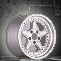 Nuevas Llantas Clásicas de Carreras JZB Más Vendidas 17*9J 17*10J ET30 5*120 de Aleación de Aluminio con Borde Profundo de 30 mm para E34/E36/E39/E46
