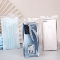 Le joint en plastique protège le sac d'emballage de téléphone portable écran tactile étanche sac auto-scellant sacs à poussière universels jetables