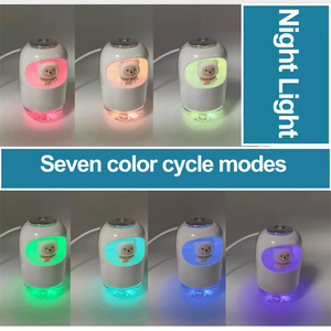 Minigo hương liệu phun sương đầy màu sắc đèn LED phòng xe máy tạo độ ẩm khuếch tán với chức năng tự động tắt máy - Product Image 2