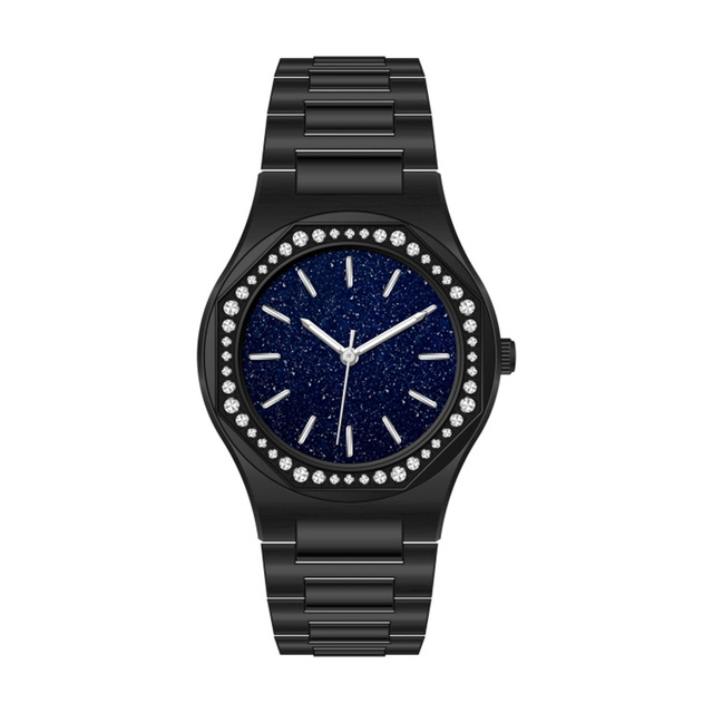 New Design Custom Brand Octagon Watches Private Labeling Brand Vintage Watch OEM Quartz Black Woman Watch Montre Femme