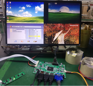 4K V bởi 1 & LVDS 3840*2160 Màn hình <span class=keywords><strong>LCD</strong></span> Bảng điều khiển với HD mi2.0 dp VGA hỗ trợ 90 ° xoay video & 4 hình ảnh chia tách hiển thị - Product Image 4