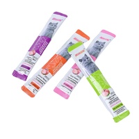 Friandises pour animaux de compagnie, complément alimentaire pour chats, nourriture humide, bœuf et poulet en tranches, collation sûre pour animaux de compagnie, riche en protéines, sans céréales, faible en gras